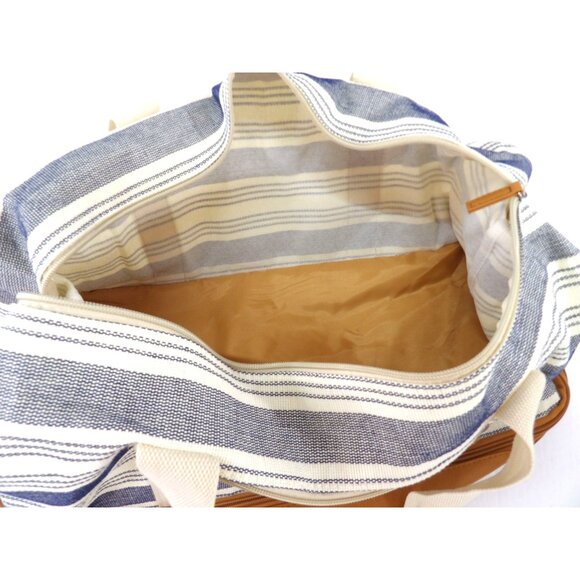 Over Night Weekender Bag with bottom shoe compartment DSW preowned - Picture 4 of 5